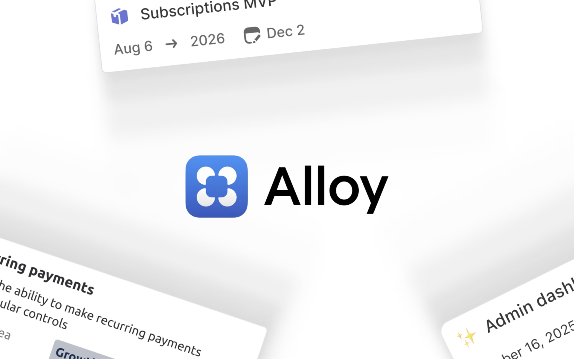 Introducing Alloy