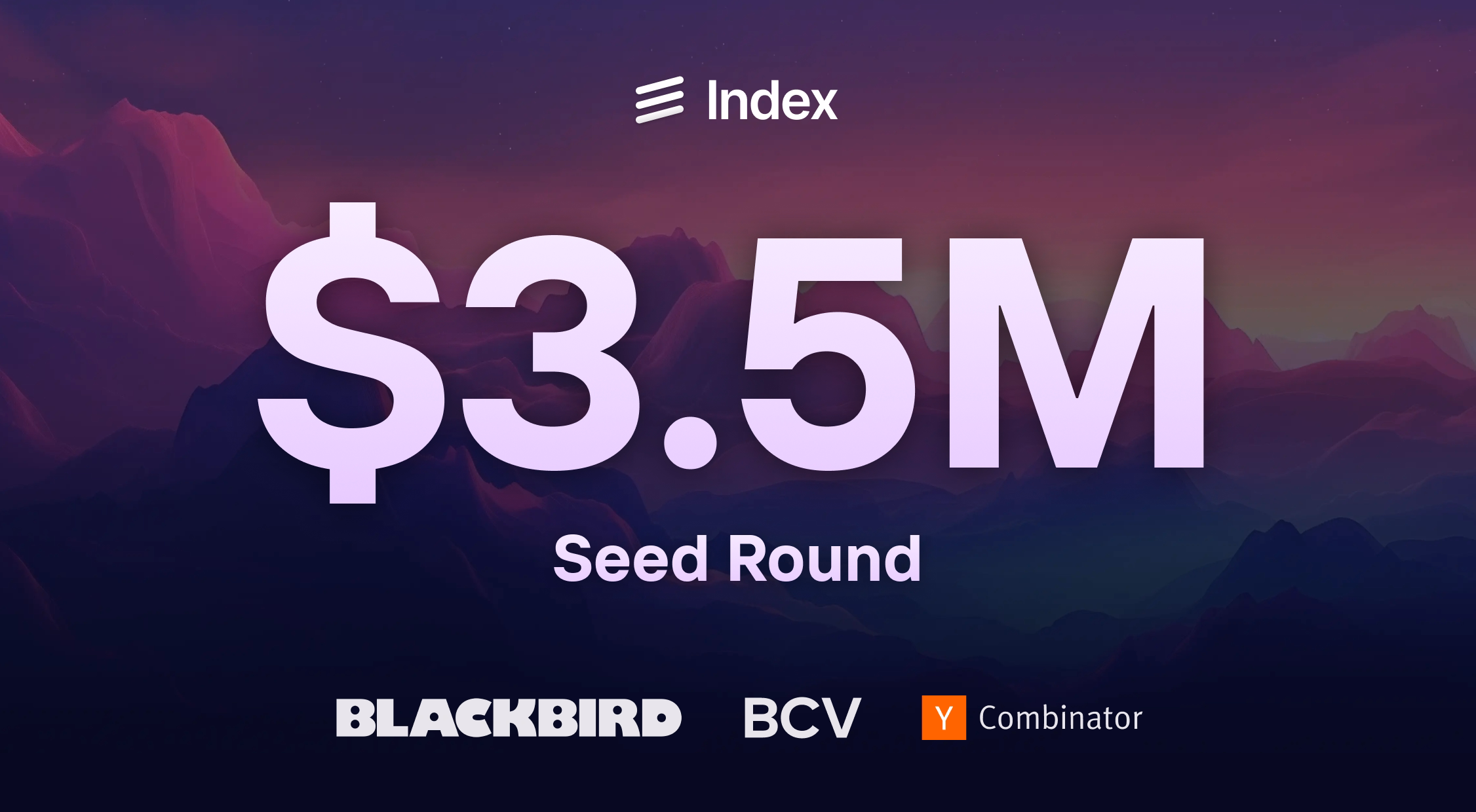 $3.5m Seed Round